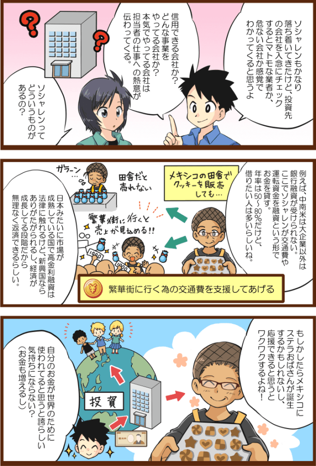 FX・投資で稼ぐマンガで説明