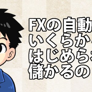 FXの自動売買はいくらからはじめられる？放置しといて儲かるの？